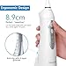 [Upgrade Version]Water Flosser Cordless Dental Oral Irrigator for Teeth Cleaning with 3 Jet Tips,330ml Reservoir and Tongue Cleaner Attachment, for Travel and Family Use, Kids and Adults Compatible