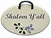Jewish sayings, Shalom Y'all. Ceramic wall plaques handmade in the USA for over 30 years. Reduced price offsets shipping cost.