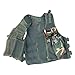 Kids Cross Draw Vest, One Size Fits Ages 6 - 13 yrs, Camo Cross draw, Chest Rig