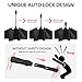 DORYUM Automatic Travel Umbrella with Safe Auto Lock Design Windproof Folding Umbrella