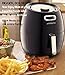 Air Fryer XL by Cozyna (5.8QT) with airfryer cookbook (over 50 recipes) and a basket divider
