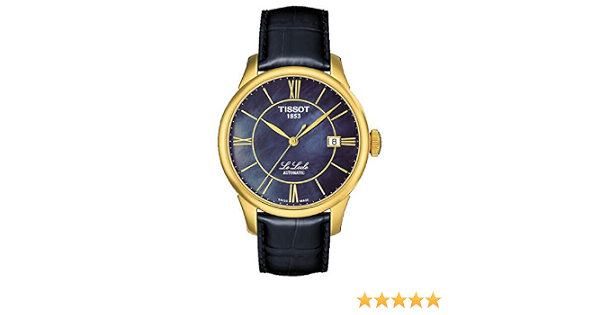 Amazon.com: Tissot Le Locle Automatic Black Mother of Pearl Dial Men's  Watch T41.5.423.93 : Clothing, Shoes \u0026 Jewelry