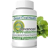 Great Oral Health Chewable Advanced Oral Probiotics, 60 tab, mint