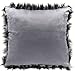 OJIA Deluxe Home Decorative Super Soft Plush Mongolian Faux Fur Two Colors Throw Pillow Cover Cushion Case (18 x 18 Inch, Fox Grey)