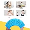 Silicone-Body-Brush-Soft-Body-Scrubber-Shower-Brush-Exfoliating-Cleaning-Brush-Comfortable-Face-Skin-Massage-Tool-Blue Silicone Body Brush, Soft Body Scrubber Shower Brush Exfoliating Cleaning Brush, Comfortable Face Skin Massage Tool…