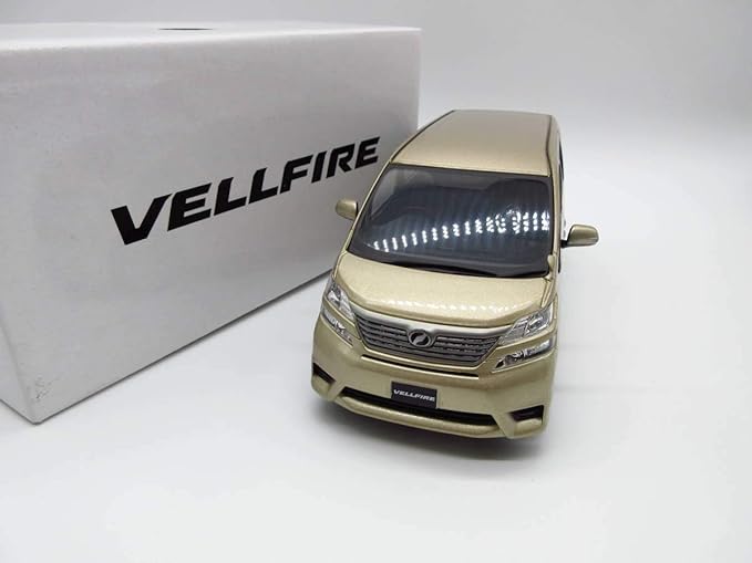 Amazon 124 トヨタ 初代ヴェルファイア 系 カラーサンプル ミニカー ベージュメタリック ゴールド系 ミニカー ダイキャストカー ホビー