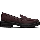 TOMS Womens Cara Slip On Lug Sole Casual Loafers