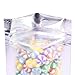 QQ Studio Clear/Colored Mylar Zip Lock Bags w/Tear Notch 6.5x9cm (2.5x3.5