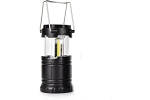 KPKJOO Lantern Collapsible Camping Light, Battery Operated Lanterns LED Super Bright for Power Outages Indoor Emergency Outdoor Camping Hiking Kit (COB-1)