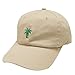 City Hunter C104 Palm Tree Summer Cotton Baseball Cap 15 Colors (Khaki)