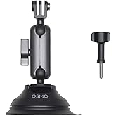 DJI Osmo Action Suction Cup Mount, Compatibility: Osmo Nano, Osmo 360, Osmo Action 6, 5 Pro, 4, 3, 2