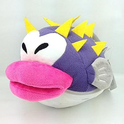 Shalleen New Super Mario Bros. 2 Land Plush Porcu Puffer Soft Toy Doll Stuffed Animal 6"