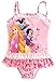 Disney Store Little Girls' Disney Princesses Glitter Accents Deluxe Swimsuit