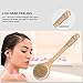 Bath Dry Body Brush-Natural Bristles Back Scrubber With Long Wooden Handle for Cellulite & Exfoliating by VAMIX