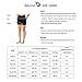 baleaf Women's Shorts Athletic Running Workout Casual Cotton Lounge Walking Sweat Yoga Jersey Pull On Shorts Pockets Navy Blue Size M
