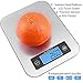 Digital Kitchen Scale Food Scales, TOBOX Postage Scale Multifunction Stainless Steel Accuracy with LCD Display and Tare Function for Baking and Cooking 22 lb 10 kg