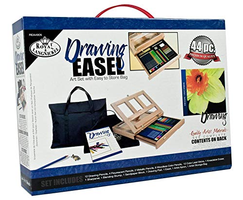 Royal & Langnickel Drawing Easel Art Set with Easy to Store Bag
