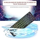 Exiao MOTOSPEED CK61 Gaming Mechanical Keyboard with Kailh Box Switch RGB Function Anti-Ghost Key High-Sensitivity