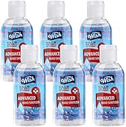 Desinfectante de manos Wish, 2 oz (paquete de 6), tamaño de bolsillo, vitamina E, transparente