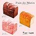 ibloom Pain du Matin Realistic Bread Loaf Slow Rising Jumbo Squishy Toy (Fraise, Strawberry Scented, 6.7 Inch) [Party Favors, Stress Balls, Birthday Gifts, Pretend Play for Kids, Girls, Boys, Adults]