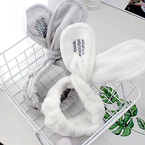 MultiKing Headband Korean wash headband hand twist headband facial mask headband cute hair band elastic hairpin, D