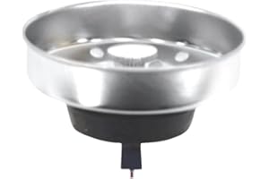 UNITED STATES HDW, 3" X 2-7/8" P-608C Metal Basket Strainer with Plastic Peg Post, Color