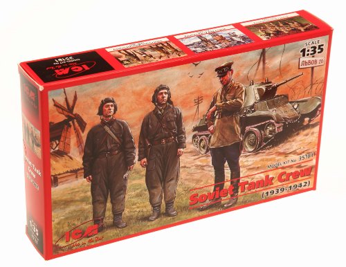 ICM Models Soviet Tank Crew 1939-1942 Building Kit