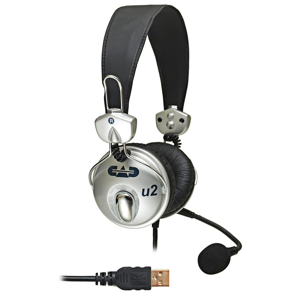 CAD Audio U2 USB Stereo Headphone with Cardioid Condenser Microphone — image 1