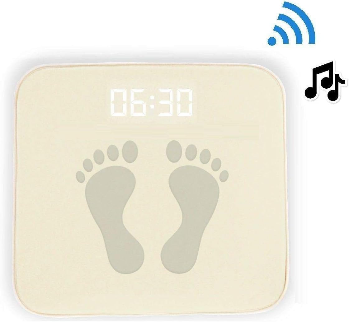 OOLIFENG Pressure Sensitive Alarm Clock, Rug/Carpet Alarm Clock Only