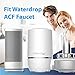 Waterdrop WD-FC-03 NSF Certified Faucet Filter, 320-Gallon Carbon Block Faucet Filter System, Tap Water Filter, Reduces Bad Taste & Up to 93% of Chlorine-Fits Standard Faucets(1 Filter Included)
