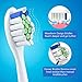 12 Pack Replacement Toothbrush Heads, Compatible with Philips Sonicare Brush Heads- Fits DiamondClean, HealthyWhite, FlexCare, EasyClean, PowerUp, 2 Series, 3 Series Gum Health, White