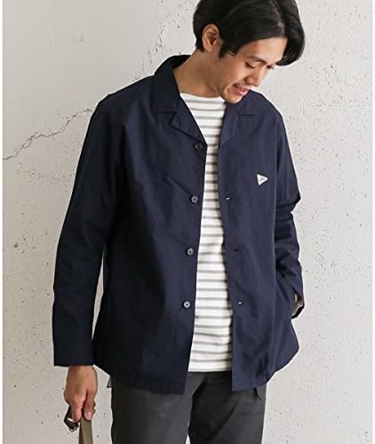 Amazon アーバンリサーチ ドアーズ メンズ Urban Research Doors メンズコート フレンチシャツジャケット Navy 38 コート ジャケット 通販