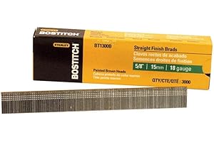 Stanley Bostitch BT1300B 5/8-Inch 18-Gauge Brad Nails, 3000 per Box