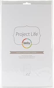 Becky Higgins 380013 Project L Pocket PGS 12PK DES J, Clear