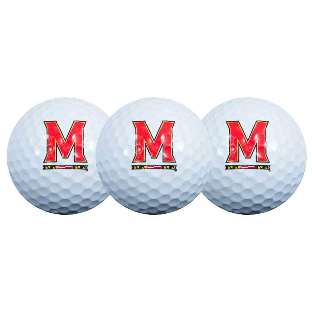 Team Effort Maryland Terrapins Golf Ball 3 Pack — image 1