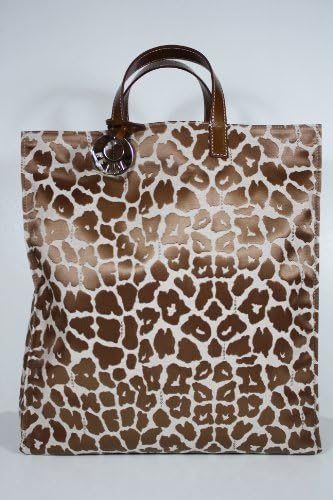 Fendi Brown (Leopard Look) Fabric and Brown Calf Leather 8BH173 Purse