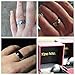 King Will Men's 8MM Multi Faceted Tungsten Carbide Ring Polished Wedding Engagement Band (9.5)