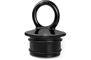 Adabuing PVC Push-in Boat Drain Plug Replacement for T-H-Mar-ine Boats Scuppers 1-1/2” Thru-Hull Drains, The Push-in Boat Drain Plug Stopper for Livewell Boat Plug Effectively Prevent Water Overflow