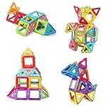Magnetic Blocks Magnetic Building Blocks Set 60 PCS, Magnetic Tiles, Educational Toys for Baby/ Kids From Ysxuan