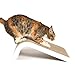 4CLAWS Incline Scratching Pad (White) - Basics Collection Cat Scratcher