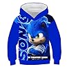Kinderkleding, 4 tot 14 jaar, capuchonsweatshirts voor kinderen, Trolls World Tour, Sonic 3D, hoodie , trui, jongens…