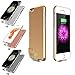 Apatner Ultra Thin Battery Case Cover Rechargeable Backup Power bank Charger Cover For iPhone 6Plus/6s Plus 5.5inch(Silver)