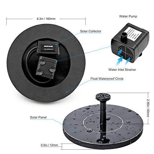 1 Ankway+Fountain+Standing+Birdbath+Submersible