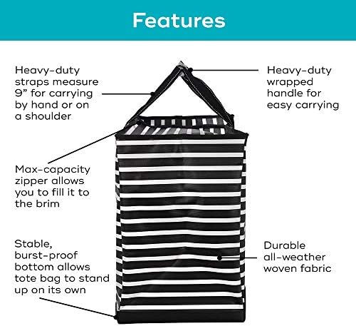 SCOUT 4 Boys Bag, Extra Large Beach Bag with Zipper, Pockets, and Comfort Grip Handles, Lightweight, Water-Resistant Utility Tote Bag in Fleetwood Black Pattern (Multiple Patterns Available) 2 SCOUT 4 Boys Bag, Extra Large Beach Bag with Zipper, Pockets, and Comfort Grip Handles, Lightweight, Water-Resistant Utility Tote Bag in Fleetwood Black Pattern (Multiple Patterns Available)