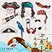 Fun Express Pirate Photo Booth Props - 12 Pieces