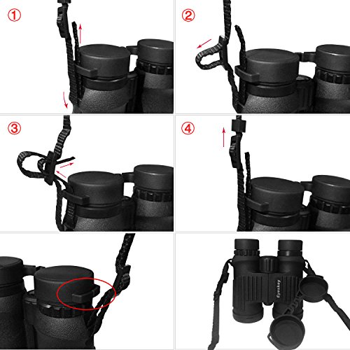 Eyeskey 10X42 Binoculars for Adults and Kids-Prism Film Optics, Tripod Capable, Waterproof and Fogproof, More Bright, Great for Hunting/Camping/Hiking/Golf/Concert/Surveilla - Thumbnail 5