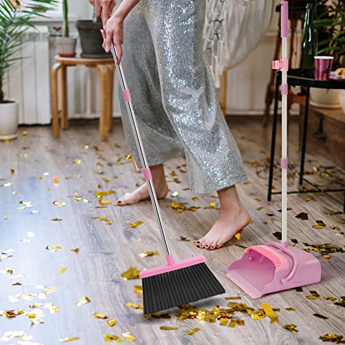 Chouqing Broom and Dustpan Set for Home,Broom and Dustpan Set,Broom