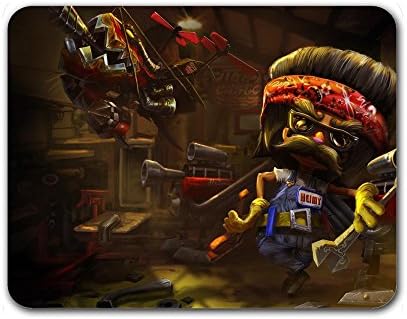 heimerdinger Customized Rectangle Non-Slip Rubber Large Mousepad Gaming Mouse pad.