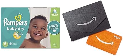 amazon pampers baby dry size 5