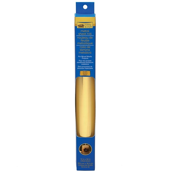 Buy Brass Metal Sheet Roll 12 X30 Online At Low Prices In India